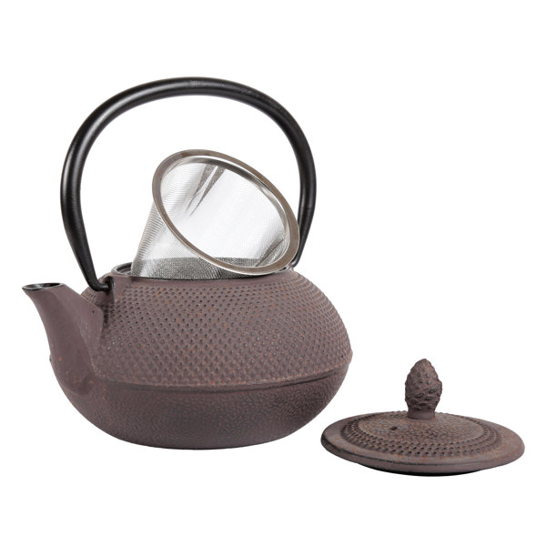 Creative Home Kyusu 0.94qt Cast Iron Teapot & Reviews Wayfair
